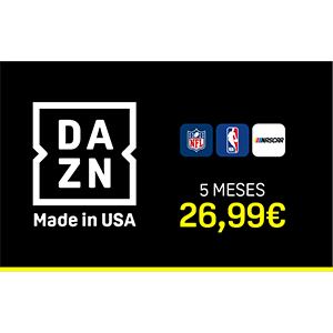 Código DAZN Made in USA 5 Meses Suscripción 26.99