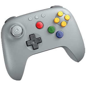 8BitDo 64 Bluetooth Grey - Controller