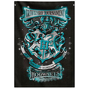 Banderola Harry Potter Casas de Hogwarts (REACONDICIONADO)