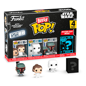 Bitty POP Pack 4 Figuras Star Wars Leia (REACONDICIONADO)