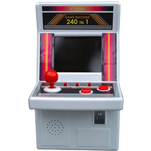 Consola Retro Micro Arcade de 8 BIT con 240 juegos (REACONDICIONADO)