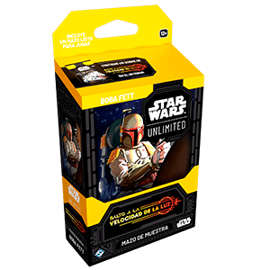 Mazo de cartas Star Wars Unlimited: Salto a la velocidad de la luz Boba Fett (REACONDICIONADO)