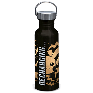 Botella de aluminio con asa Pokemon Thunderstruck de 800ml (REACONDICIONADO)