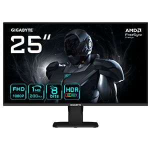 Gigabyte GS25F2 24,5´´ - IPS Super Speed - Full HD - 200Hz - 1Ms - FreeSync Premium - Monitor Gaming (REACONDICIONADO)