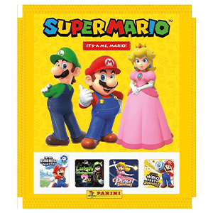 Sobres de cromos Super Mario