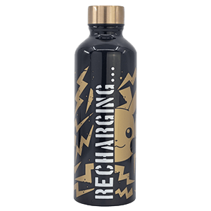 Botella de aluminio Pokemon Thunderstruck de 740 ml (REACONDICIONADO)