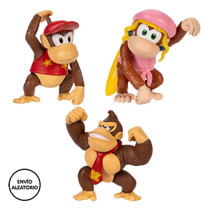 Figura Donkey Kong de 6 cm (surtido)