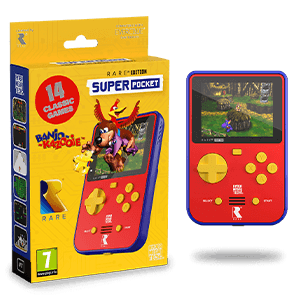 Consola Evercade Super Pocket HyperMegaTech! Rare