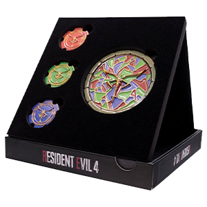 Réplica Puzzle Set Medallón de la Iglesia Resident Evil 4