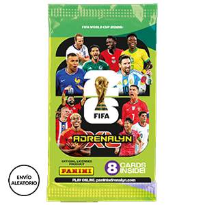 Sobres de cartas TCG Adrenalyn Fifa World Cup 2026