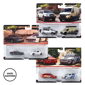 Pack de 2 vehiculos Hot Wheels Premium Car Culture (surtido)