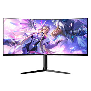 GAME M34GC2K Monitor 34´´ Curvo 2K WQHD 185Hz Rgb Altavoves 2x3w 1Ms Gaming