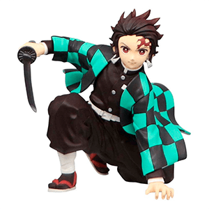 Figura Demon Slayer: Kimetsu no Yaiba Tanjiro Kamado  de 13 cm (REACONDICIONADO)
