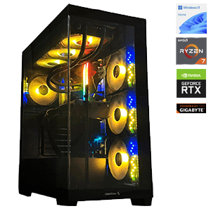 GAMEPC Pro Gigabyte Edition 25R770C Ryzen 7 7700X - RTX 5070 Ti - 32GB - 1TB SSD - W11(sin activar) - Gaming (REACONDICIONADO) para PC Hardware en GAME.es