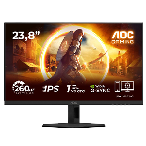 AOC G4 24G4ZRE 23,8´´ - Fast IPS - Full HD - 260Hz - 1ms - HDR10 - Monitor Gaming