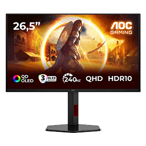 AOC G4 Q27G4ZDR - 27´´ - QD-OLED - 2K QHD - 240Hz - Monitor Gaming
