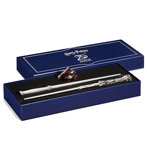 Set de Varitas Harry Potter y Piedra Filosofal. Edicion coleccionista 25º Aniversario