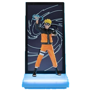 Figura con vitrina e iluminación LED Neon By Tsume Naruto Uzumaki