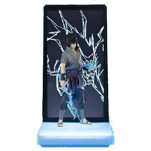 Figura con vitrina e iluminación LED Neon By Tsume Sasuke Uchina