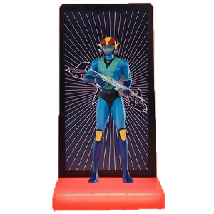 Figura con vitrina e iluminación LED Neon By Tsume Kabuto Koji