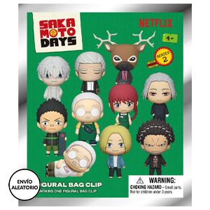 Colgante 3D Sakamoto Days Series 2 para mochilas y bolsos (surtido)