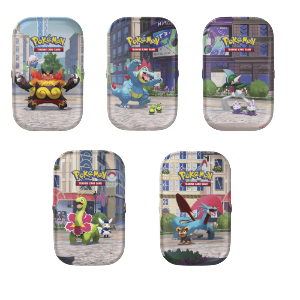 Mini Lata de cartas Pokemon Ciudad Luminalia (Castellano) (surtido)