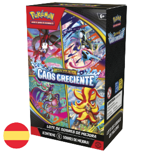 Pokémon TCG Caja Booster Bundle Caos Creciente