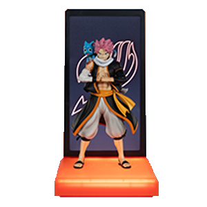 Figura con vitrina e iluminación LED Neon By Tsume Natsu Deagneel