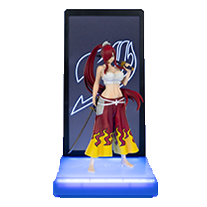 Figura con vitrina e iluminación LED Neon By Tsume Erza Scarlet