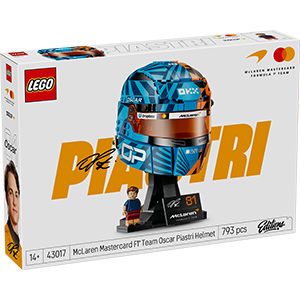 LEGO Editions McLaren Mastercard F1 Team: Casco de Oscar Piastri