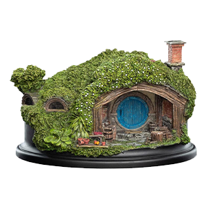 Diorama El Hobbit Estatua Agujero Hobbit - 1 Hill Lane de 12 cm