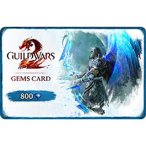 Código Guild Wars 2 800 Gemas