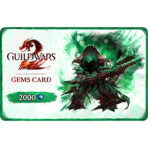 Código Guild Wars 2 2000 Gemas