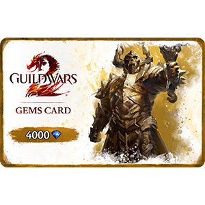 Código Guild Wars 2 4000 Gemas