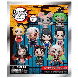 Colgante 3D Demon Slayer (Season 2) Series 6 para Mochilas y bolsos (surtido) (REACONDICIONADO)