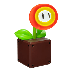 Lampara Super Mario Fire Flower de 27 cm (REACONDICIONADO)