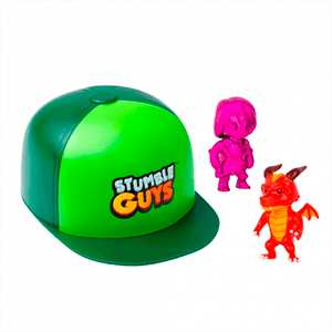 PACK GORRA STUMBLE GUYS CON 2 FIGURAS SORPRESA (REACONDICIONADO)