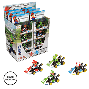 Vehiculo Pull & Speed Nintendo Mario Kart (REACONDICIONADO)