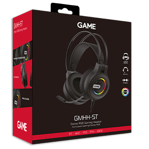 GAME HH-ST RGB Negro PC - PS5 - PS4 - Xbox - Switch - Auriculares Gaming (REACONDICIONADO)