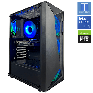 GAMEPC G770RA – i7-11700KF – RTX 3070 – 16GB RAM – 512GB NVME SSD + 1TB HDD – Ordenador Sobremesa Gaming
