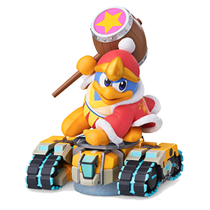 Figura amiibo Rey Dedede y Tank Star