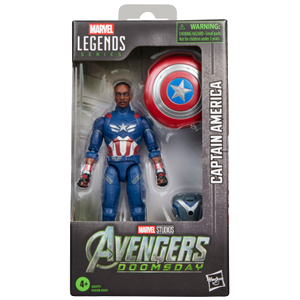 Figura Marvel Capitan America Marvel Legends Series Avengers: Doomsday de 15 cm