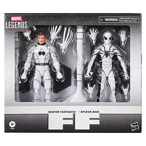 Pack de 2 figuras Marvel Future Foundation Mister Fantastic & Spider-Man Marvel Legends Series de 15 cm