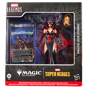Figura Marvel Malice (Sue Storm) Marvel Legends Series & Magic: The Gathering de 15 cm
