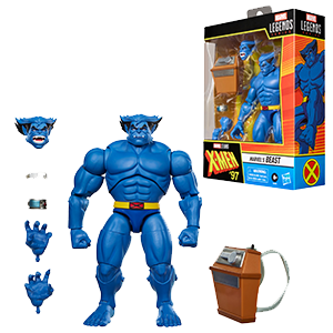 Figura Deluxe Marvel Legends Beast X-Men '97 de 15 cm