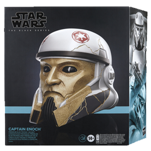 Replica Casco electronico premium Star Wars Captain Enoch The Black Series Ahsoka