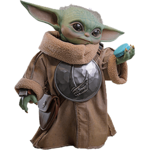 Figura Star Wars: The Mandalorian & Grogu Life-Size Figure Grogu de 38 cm