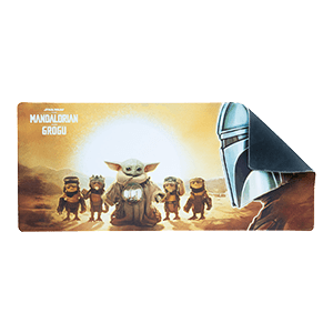 Alfombriilla XL Star Wars The Mandalorian y Grogu 80 x 35 cm