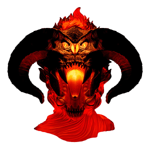 Lampara El Señor de los Anillos Balrog de 23 cm