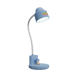 Lampara de escritorio con soporte para movil y lapiceros Sonic